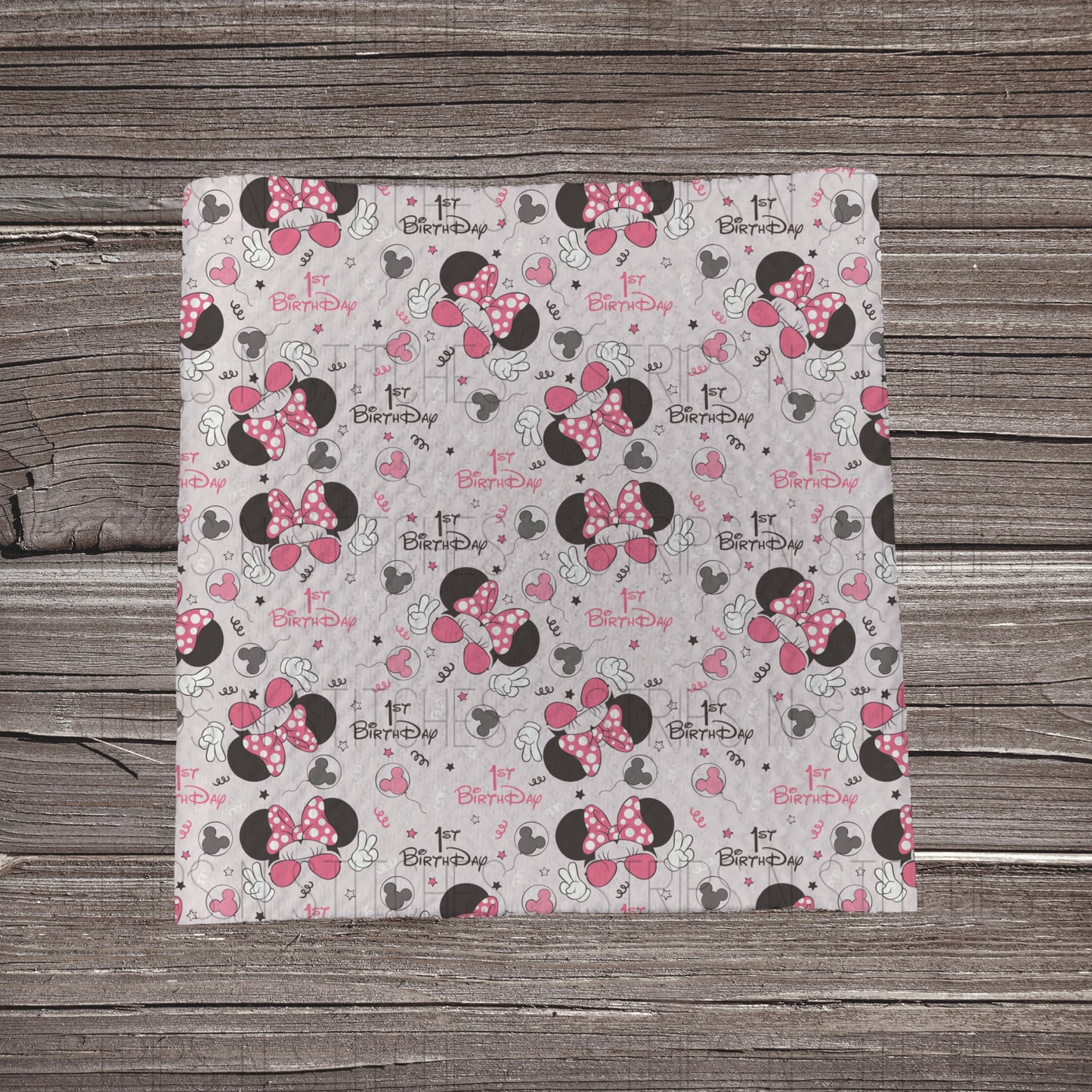 First Birthday Minnie Mouse | Fabric Strips | Bow Making | Head Wrap | Scrunchies