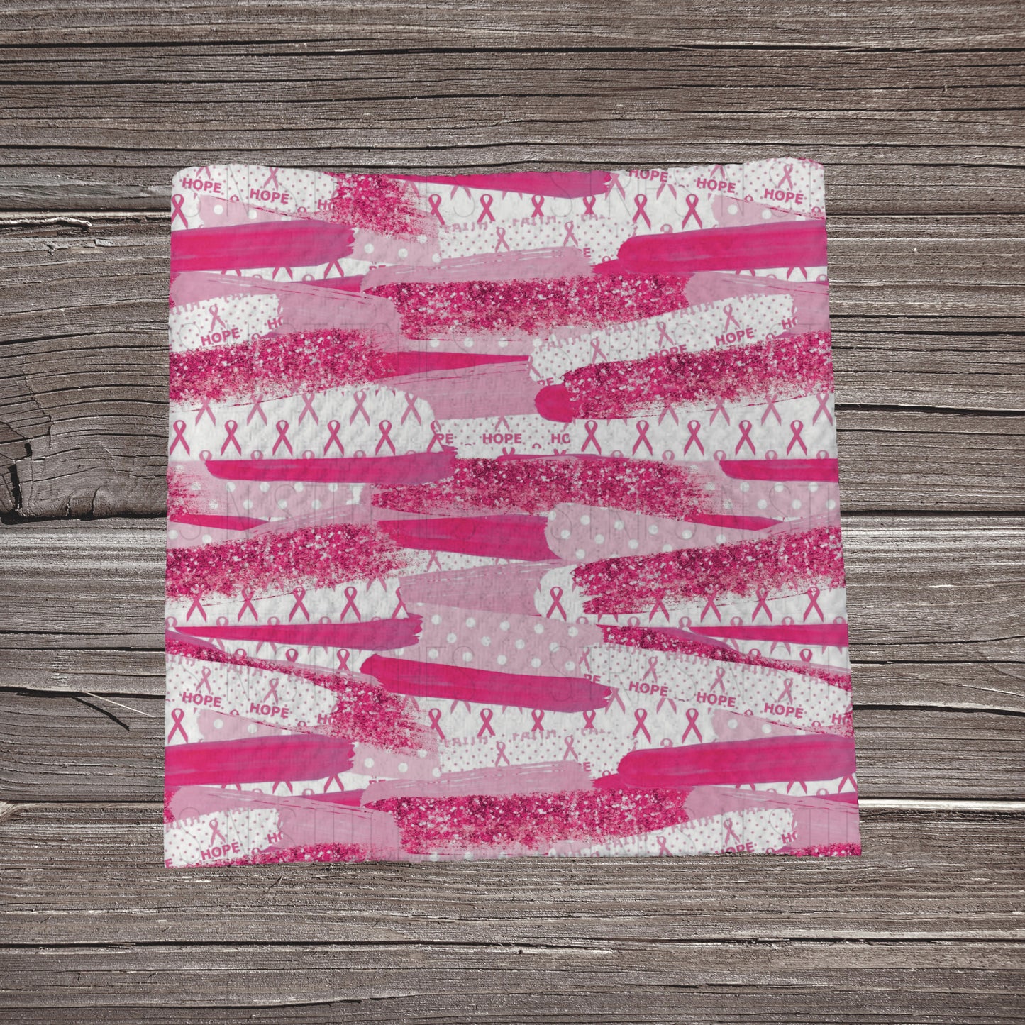 Hope Brushstrokes Fabric Strip- Bow Making- Headwrap- Scrunchies