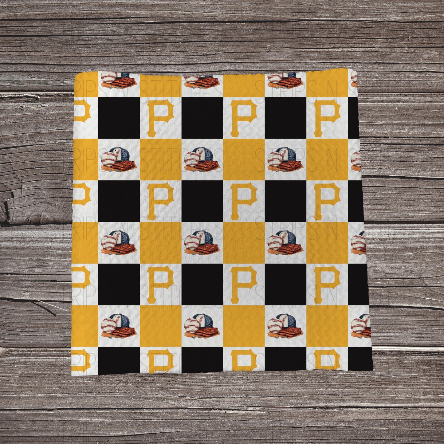 Checkered Big Leagues *EXCLUSIVE* | All 30 Teams Available | Fabric Strip- Bow Making- Headwrap- Scrunchies