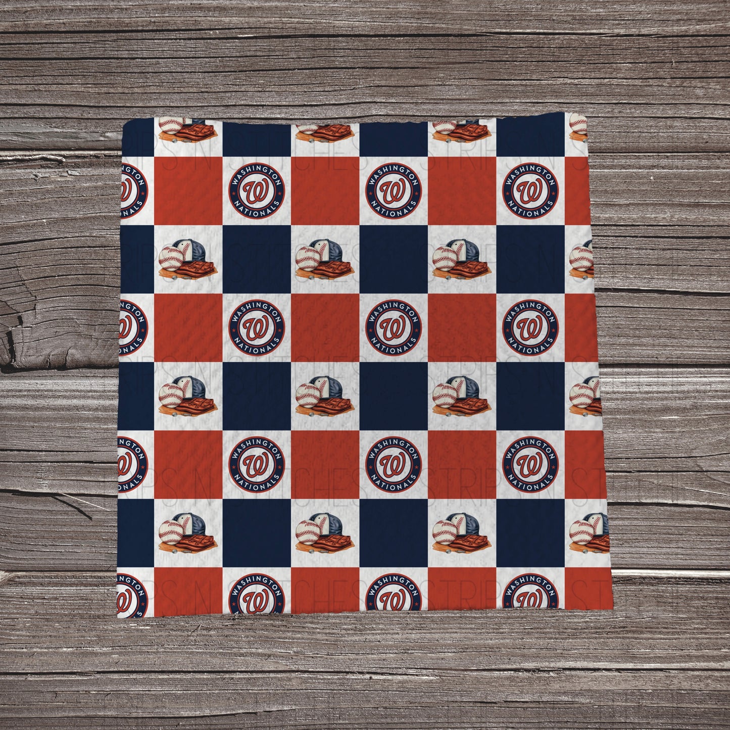 Checkered Big Leagues *EXCLUSIVE* | All 30 Teams Available | Fabric Strip- Bow Making- Headwrap- Scrunchies