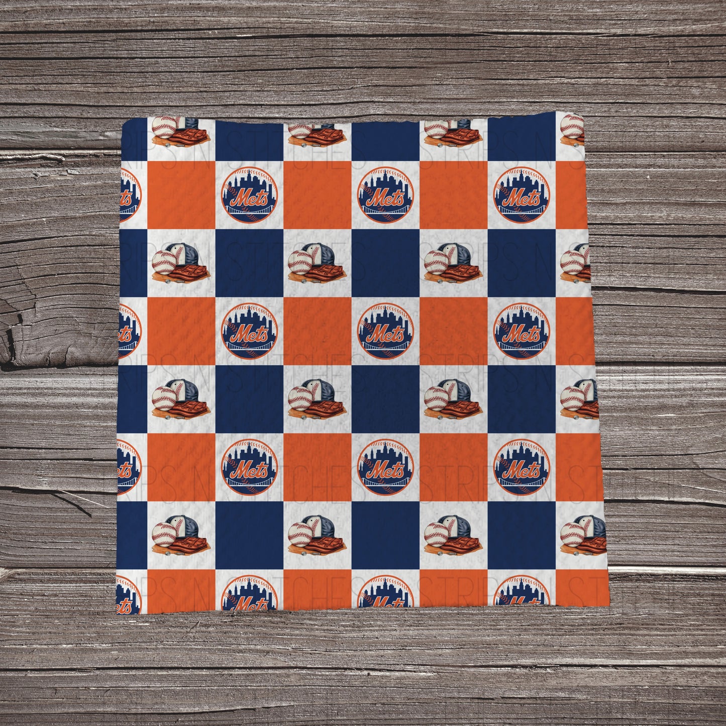 Checkered Big Leagues *EXCLUSIVE* | All 30 Teams Available | Fabric Strip- Bow Making- Headwrap- Scrunchies