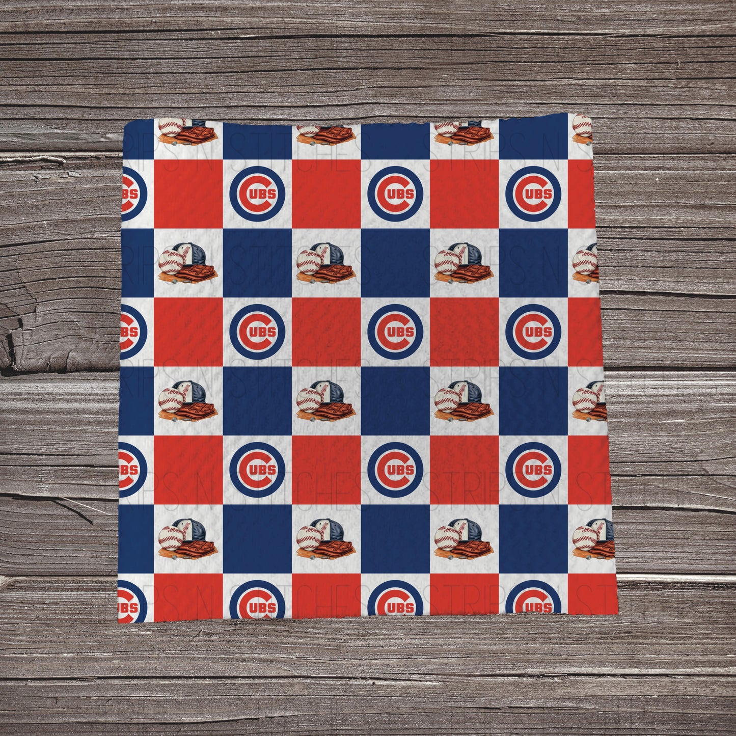 Checkered Big Leagues *EXCLUSIVE* | All 30 Teams Available | Fabric Strip- Bow Making- Headwrap- Scrunchies