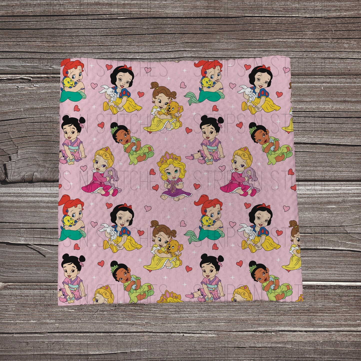 Baby Princesses | Bullet Fabric Strip | Bow Making | Scrunchie |