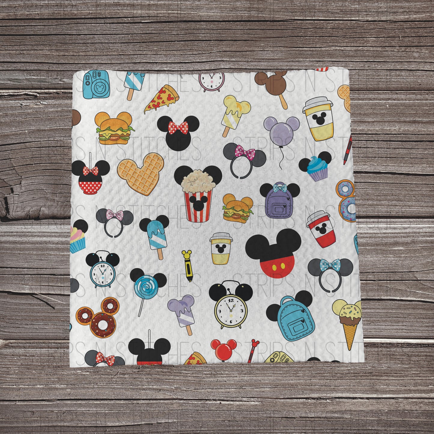 Disney Parks Snacks | Bow Making | Headwrap | Scrunchies