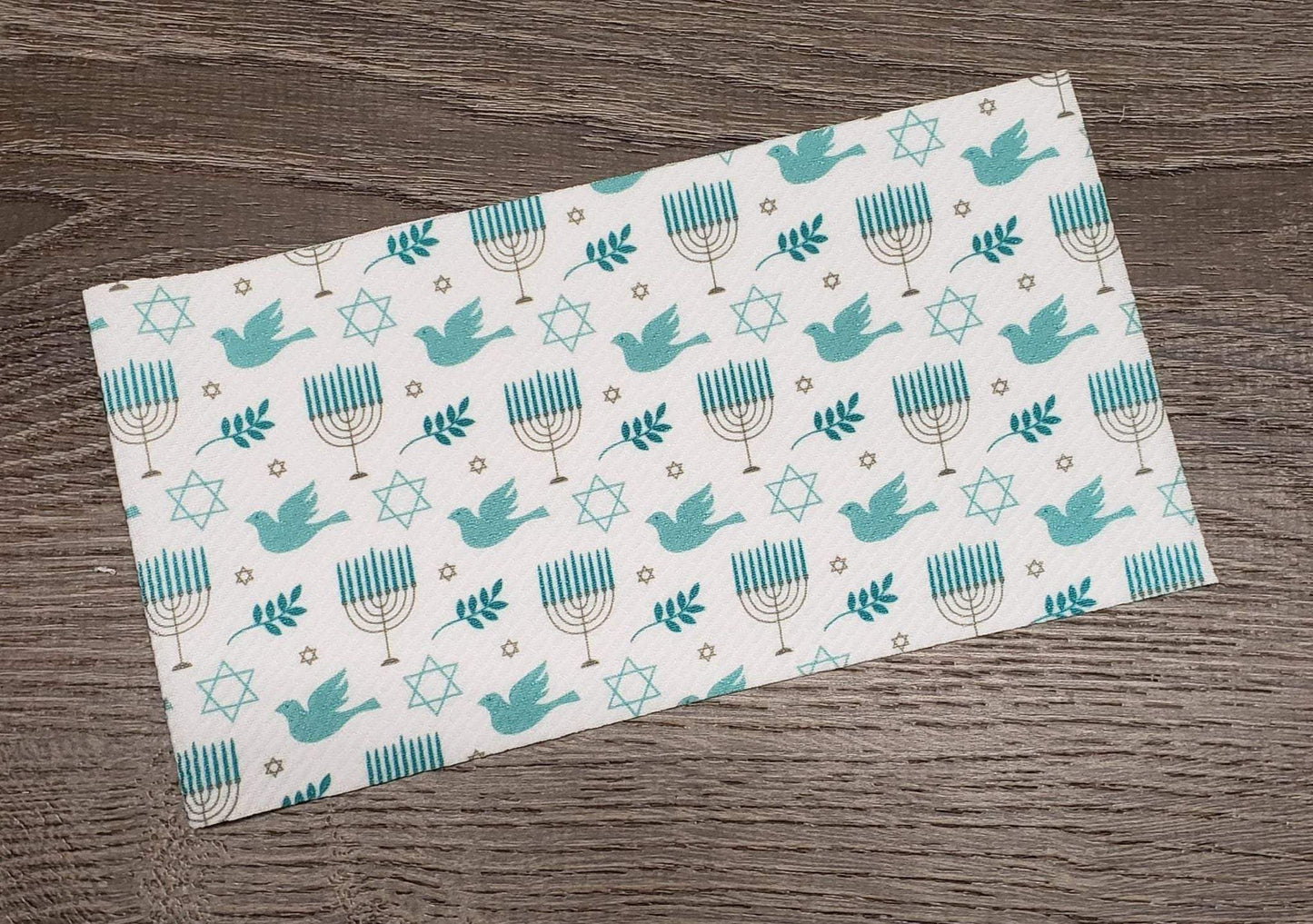 Hanukkah Fabric Strip- Bow Making- Headwrap- Scrunchies
