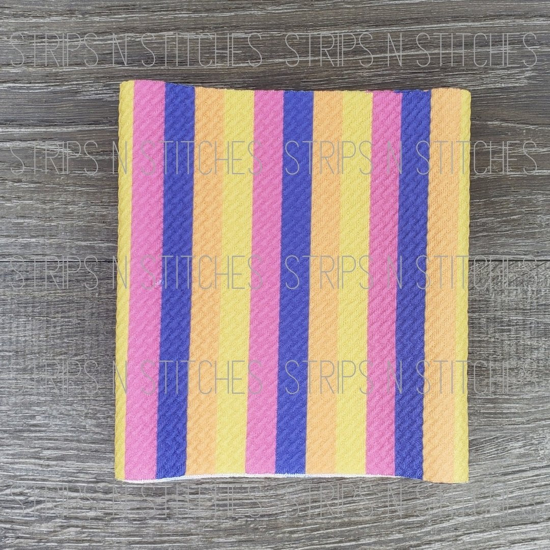 Floral Nemo with Coordinating Stripe OPTION | Fabric Strip | Bow Making | Scrunc