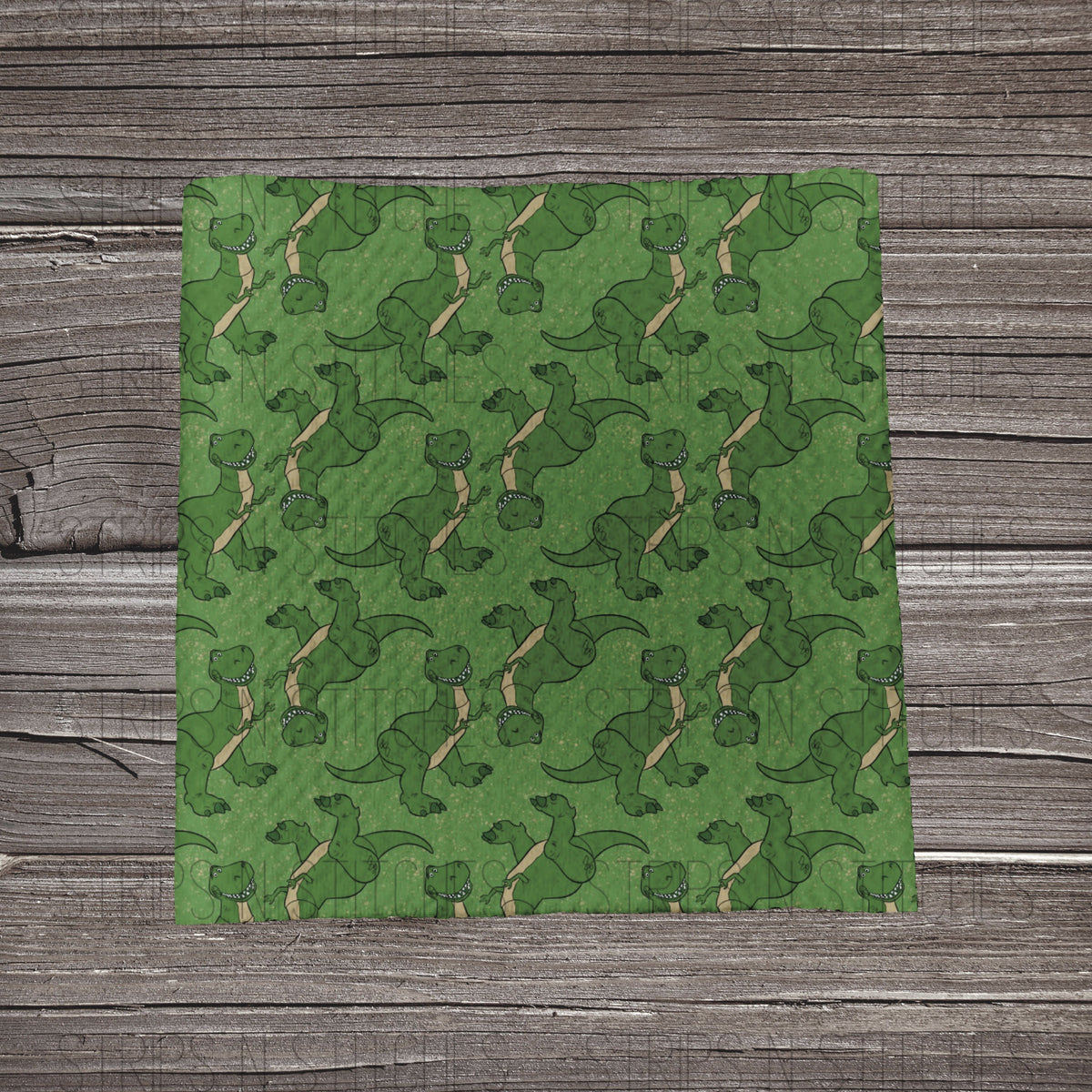 Green Dinos | Bow Making | Headwrap | Scrunchies – Strips N Stitches