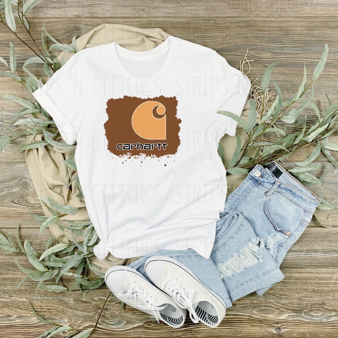 Brown & Tan Carhartt | Sublimation Transfer | Create your own Shirt