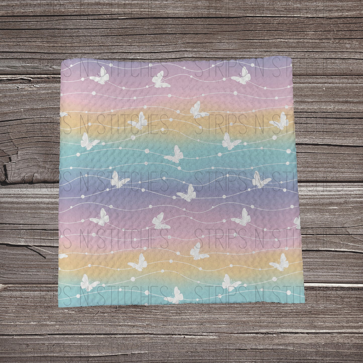 Pastel Ombre Butterflies | Bow Making | Headwrap | Scrunchies