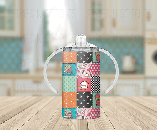 Lil’ Diva - Grow with Me Tumbler- 12oz- Two Lids *CUSTOMIZABLE*