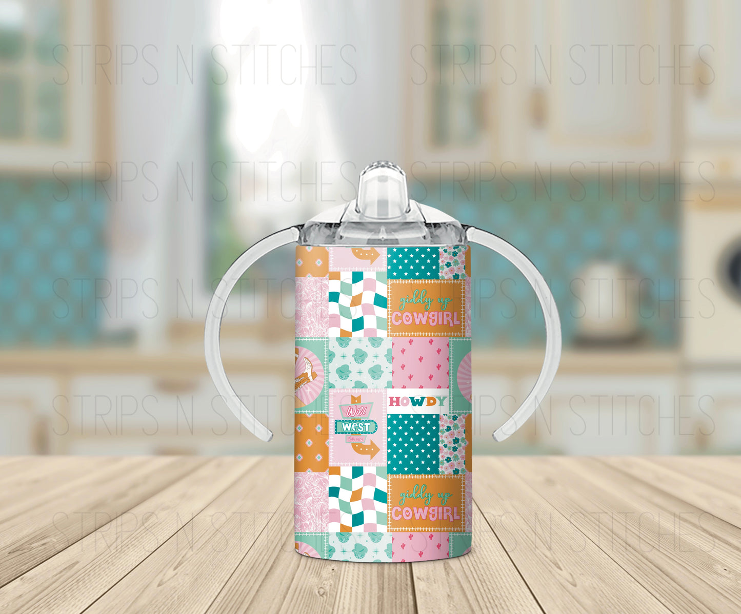 Giddy Up Cowgirl - Grow with Me Tumbler- 12oz- Two Lids