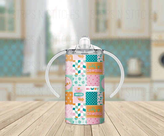 Giddy Up Cowgirl - Grow with Me Tumbler- 12oz- Two Lids