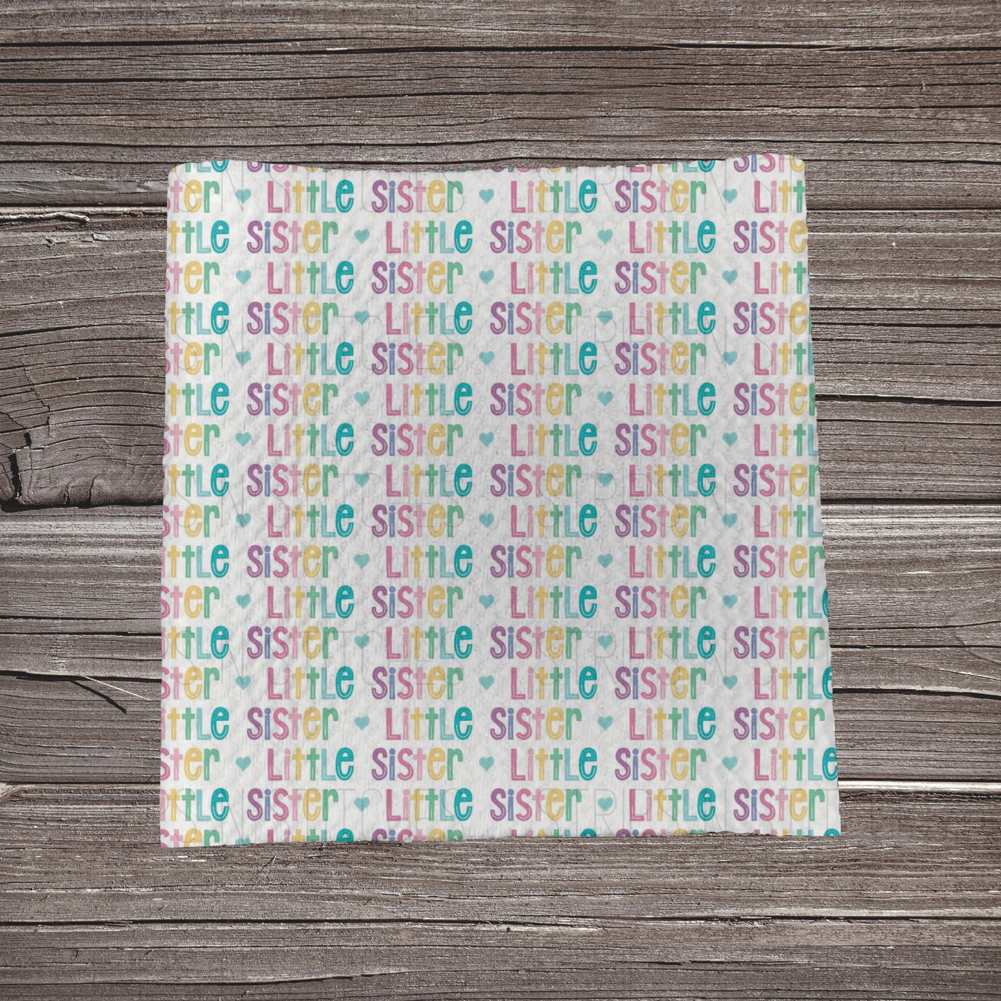 Pastel Little Sister | Bullet Fabric Strip | Bow Making | Scrunchie |