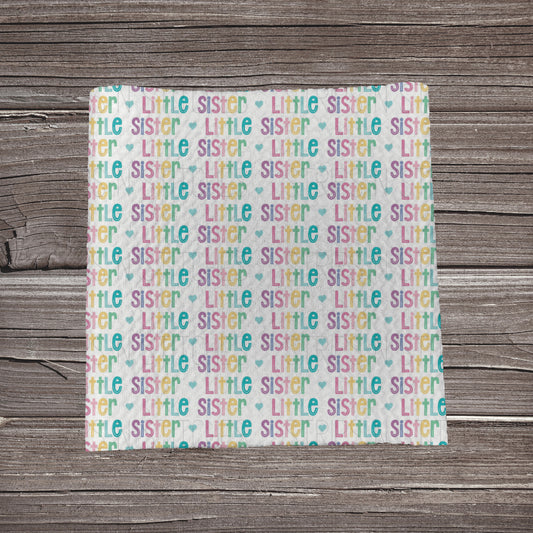 Pastel Little Sister | Bullet Fabric Strip | Bow Making | Scrunchie |