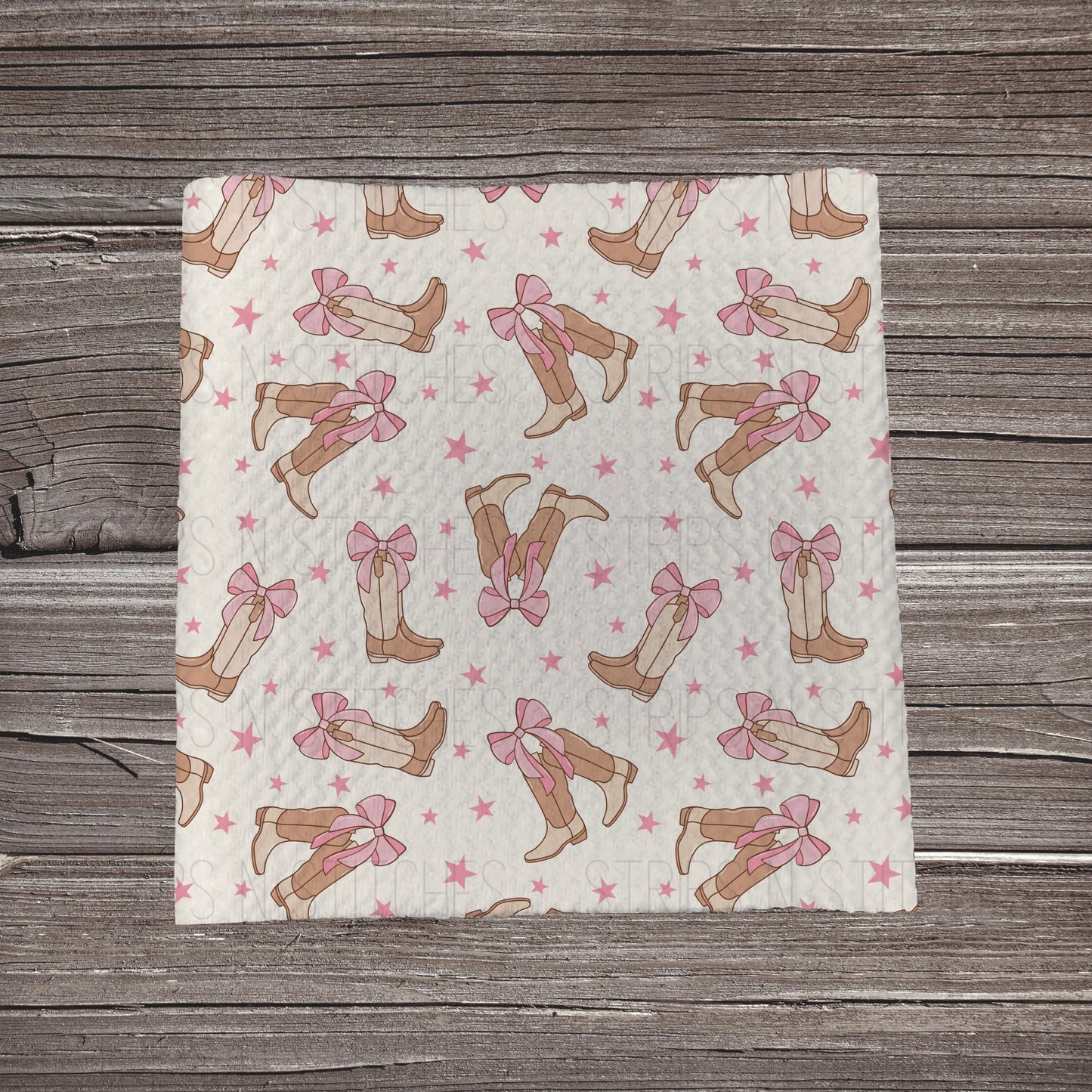 Boots & Bows | Bullet Fabric Strip | Bow Making | Scrunchie |