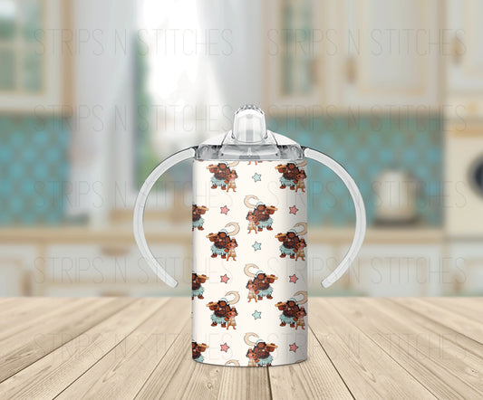 Moana Scatter - *Optional Personalization* Grow with Me Tumbler- 12oz- Two Lids