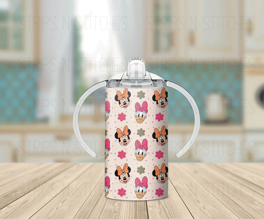 Minnie & Daisy - *Optional Personalization* Grow with Me Tumbler- 12oz- Two Lids