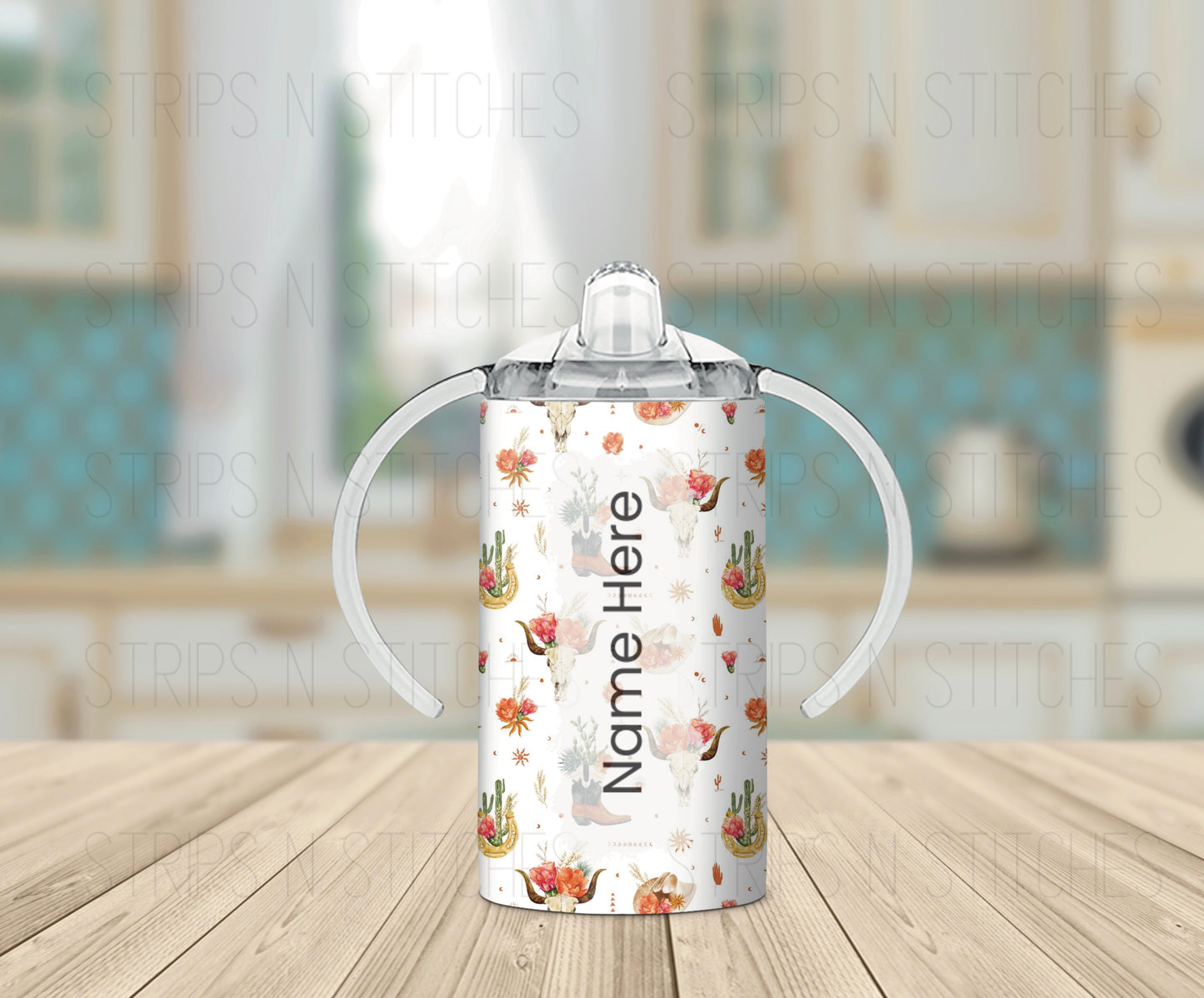Western Cowgirl | Grow with Me Tumbler- 12oz- Two Lids