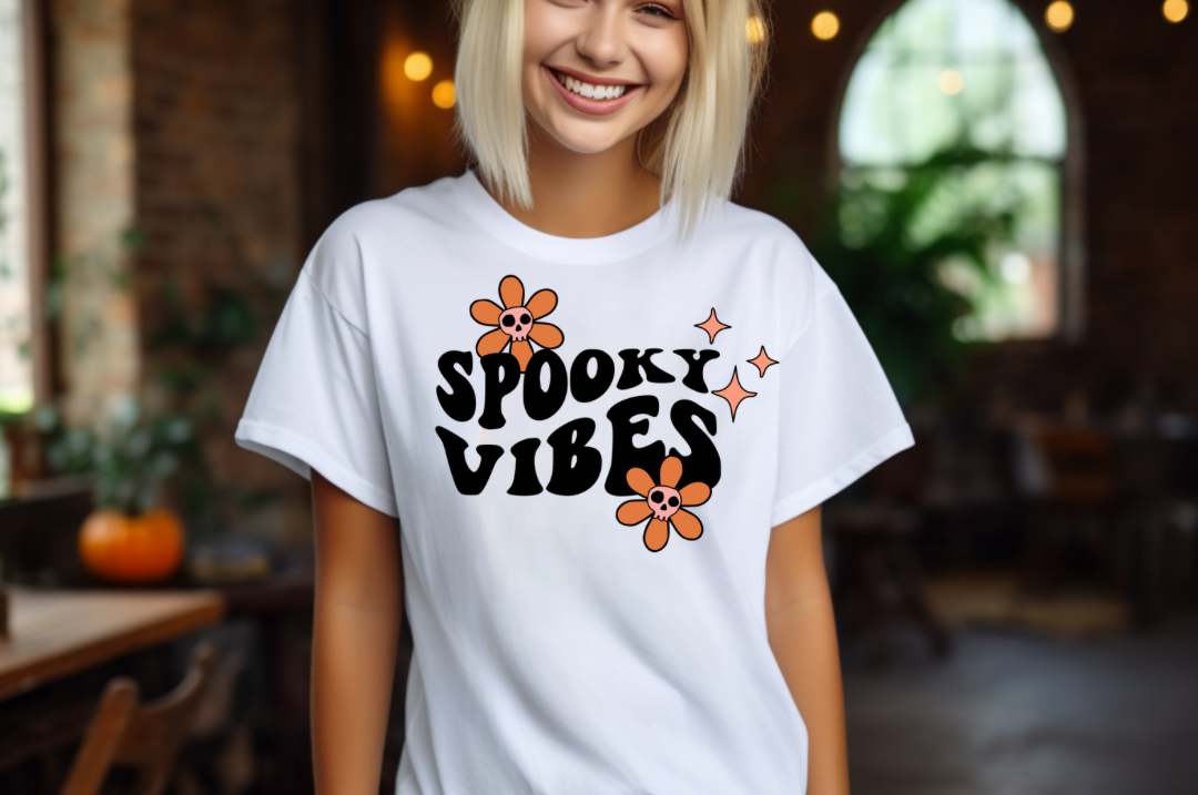 Spooky Vibes | Sublimation Transfer | Create your own