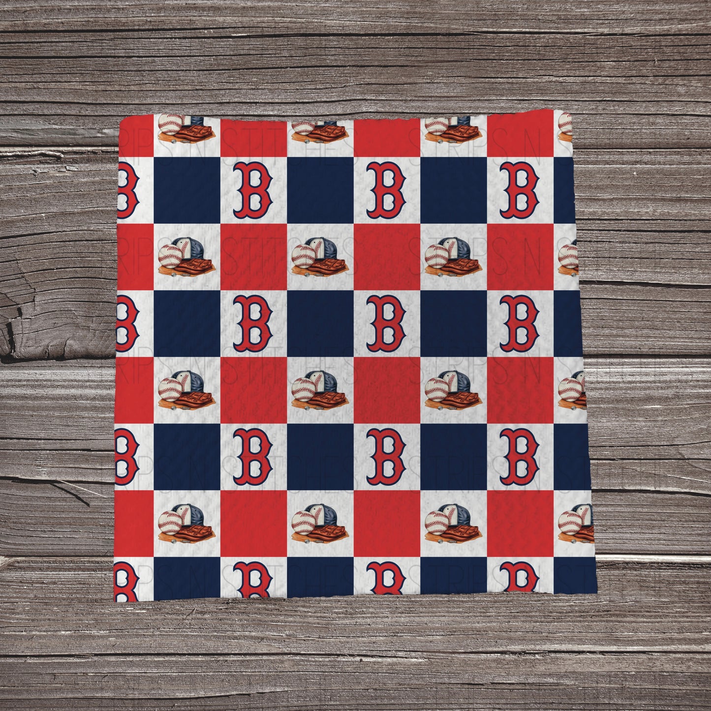 Checkered Big Leagues *EXCLUSIVE* | All 30 Teams Available | Fabric Strip- Bow Making- Headwrap- Scrunchies