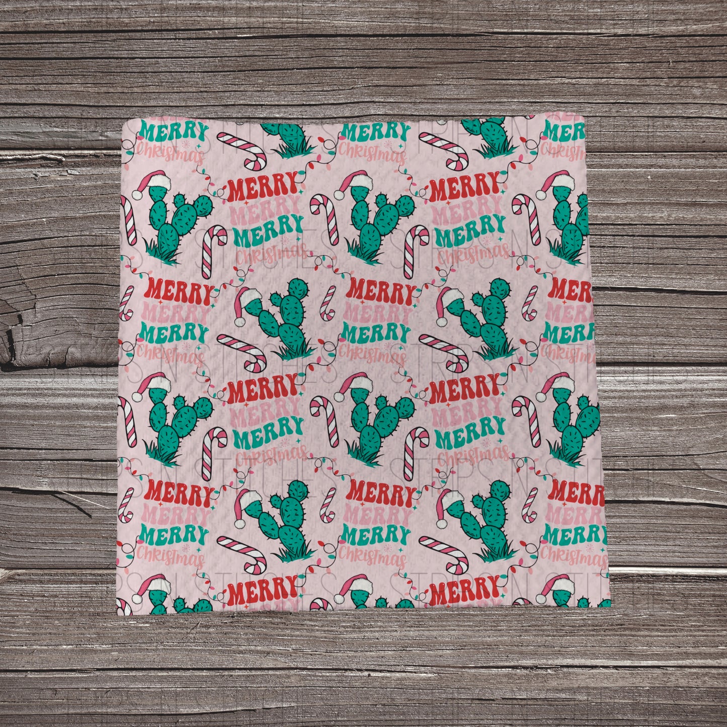 Pink Christmas Cactus | Bullet Fabric Strip | Bow Making | Scrunchie |