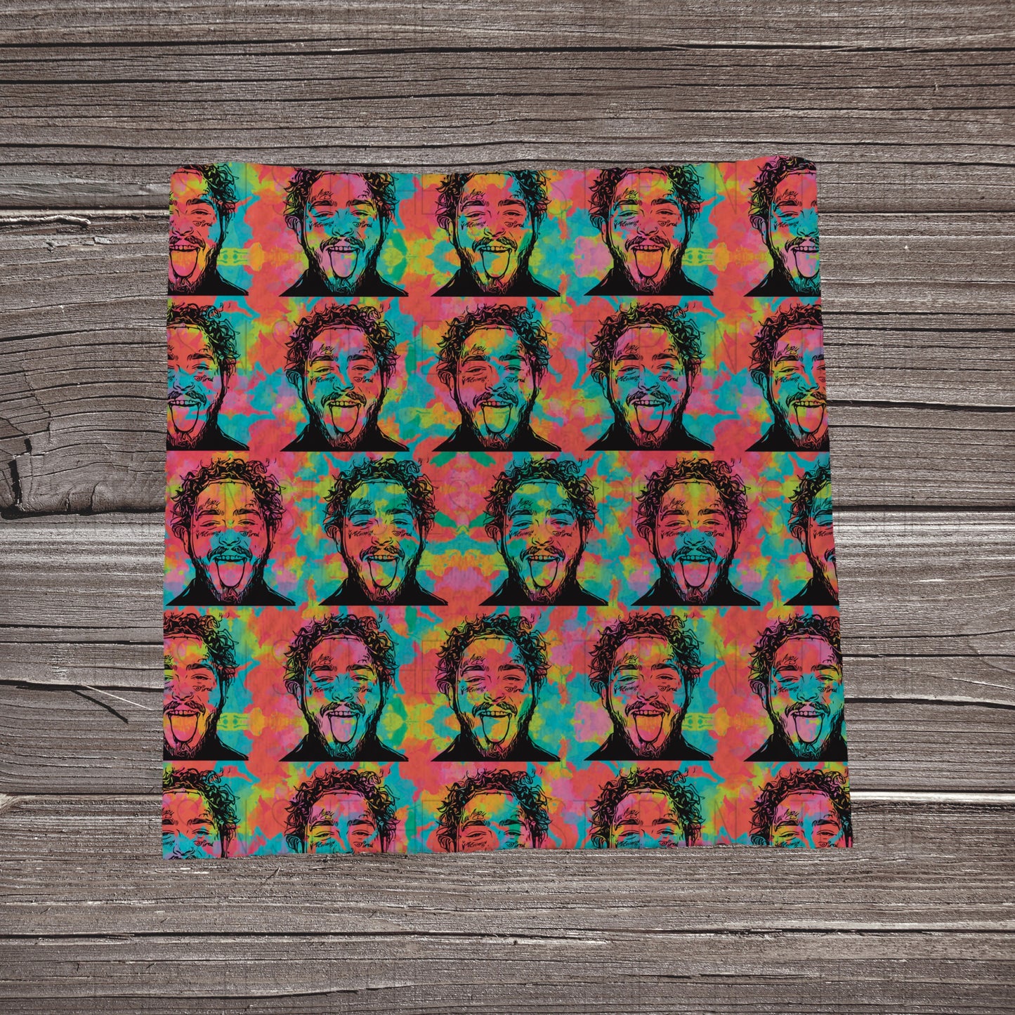 Post Malone Stacked | Fabric Strip- Bow Making- Headwraps- Scrunchies