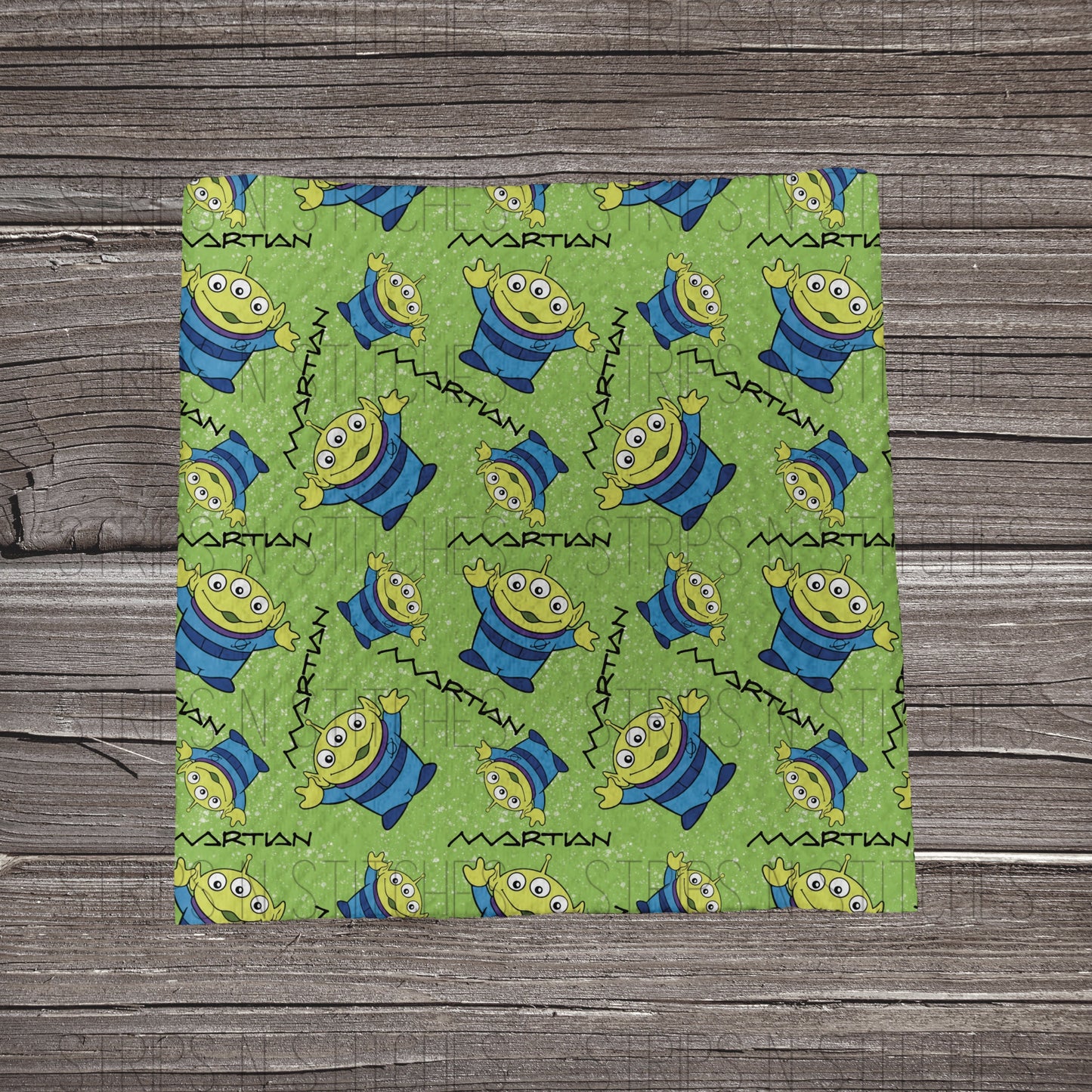 Martians | Bullet Fabric Strip | Bow Making | Scrunchie |
