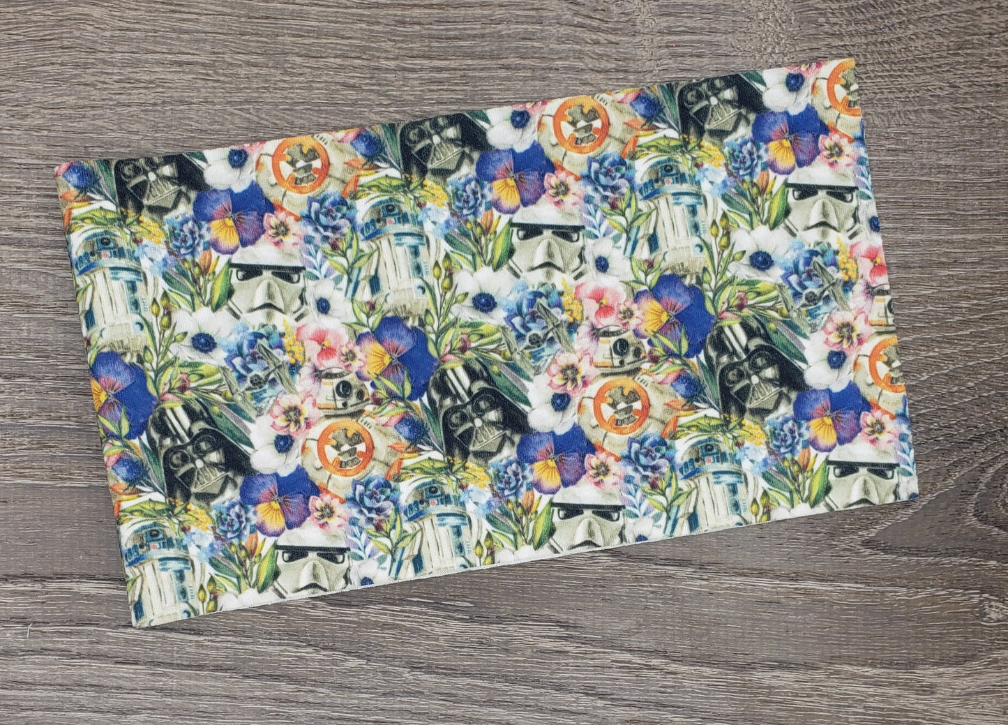 Force Flower Garden Fabric Strip- Bow Making- Headwrap- Scrunchies