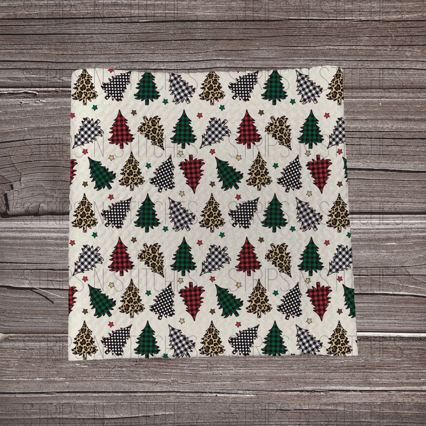 Plaid & Cheetah Trees | Bow Making | Headwrap | Scrunchies