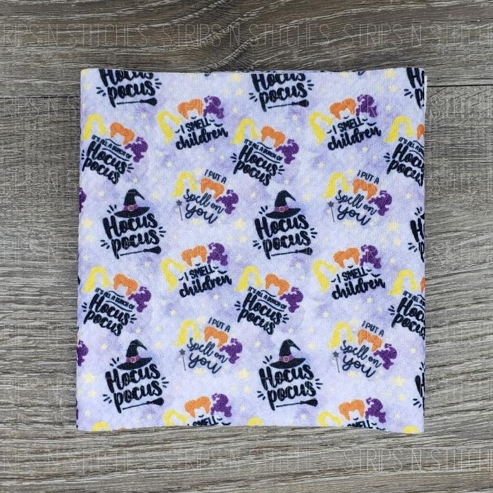 Blue I smell Children- |  5”x18” Bullet Fabric Strip | Bow Making | Scrunchi