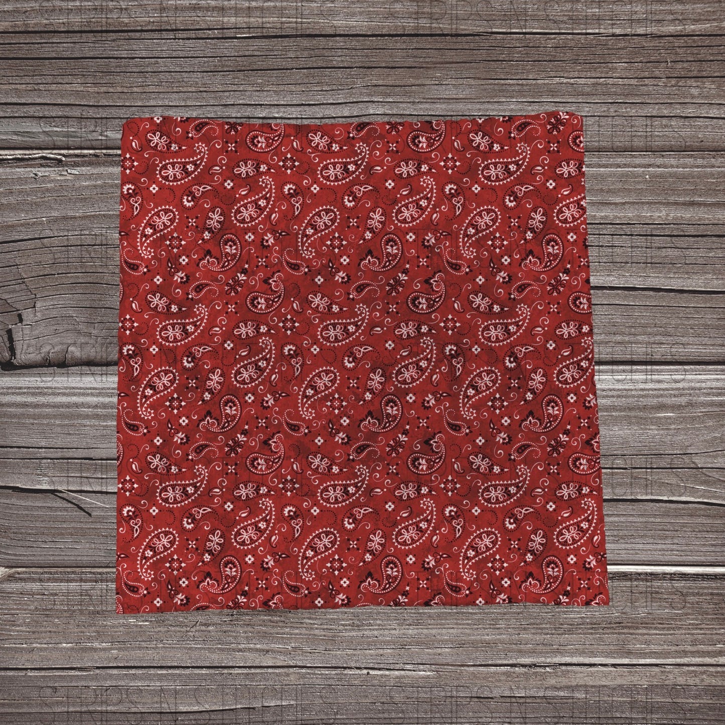 Red Bandana |Bow Making | Headwrap | Scrunchies