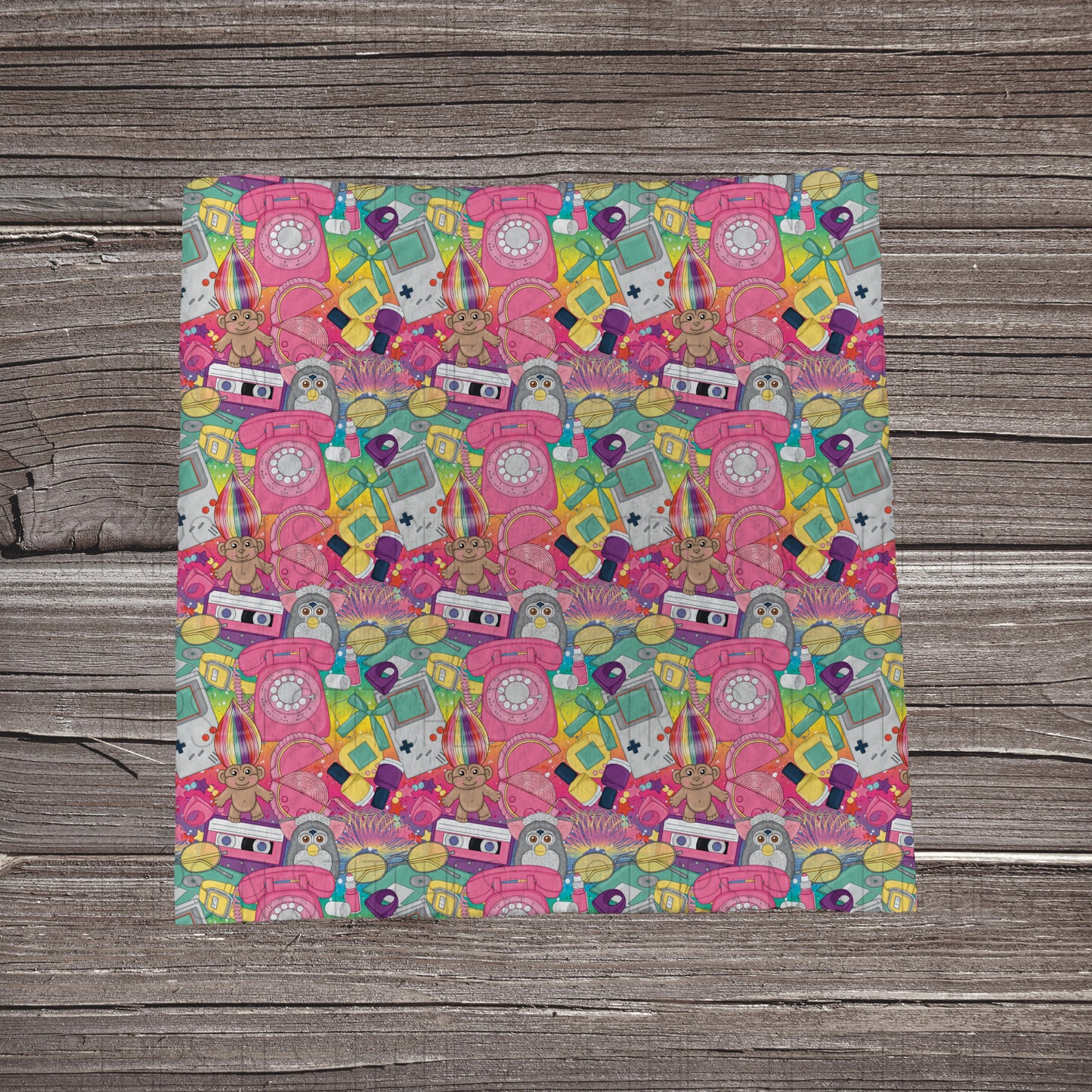 90’s Baby | Fabric Strip- Bow Making- Headwrap- Scrunchies-