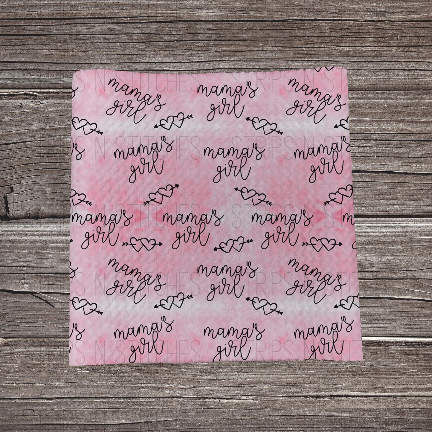 Mama's Girl Pink | Bow Making | Headwrap | Scrunchies
