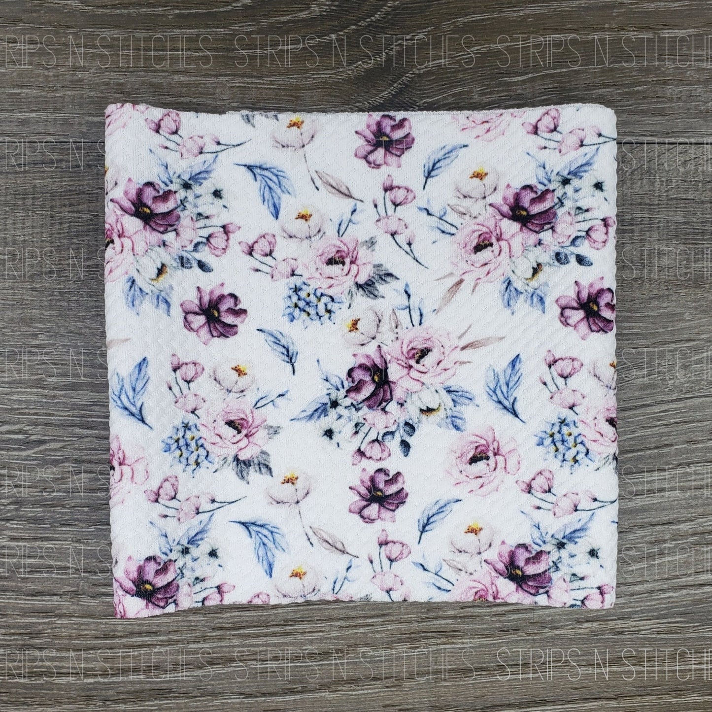 Pink, Purple & Blue Floral | Bow Making- Headwrap- Scrunchies