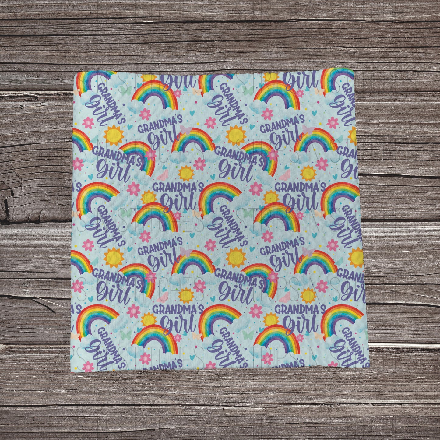 Grandma’s Girl | Fabric Strip | Bow Making | Scrunchie |