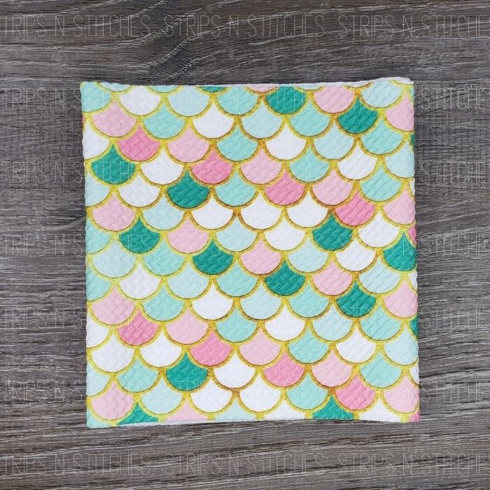 Mermaid Scales | Bullet Fabric Strip | Bow Making | Scrunchie |