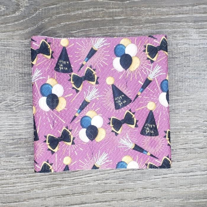 Happy New Year- Purple | Bow Making | Headwrap | Scrunchies