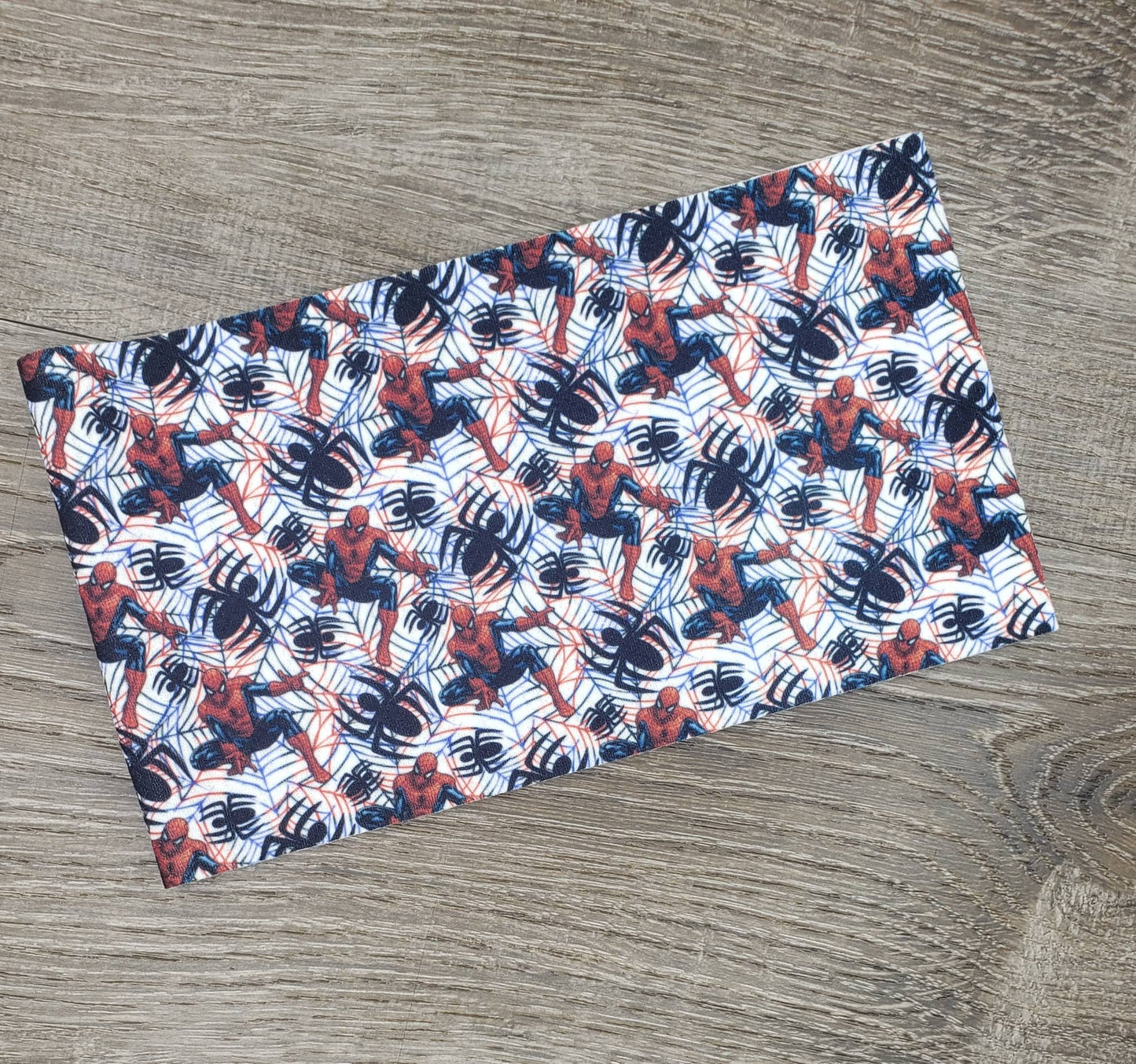 Spidey Fabric Strip- Bow Making- Headwrap- Scrunchies